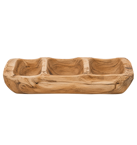 [2400105] Bottle holder teak 35x18x9 cm Natural  